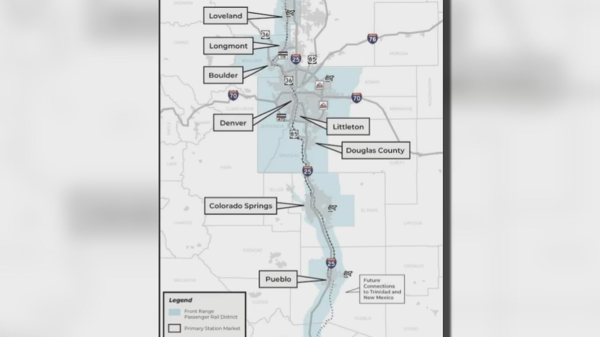 Public asked to vote on name for Front Range Passenger Rail District train