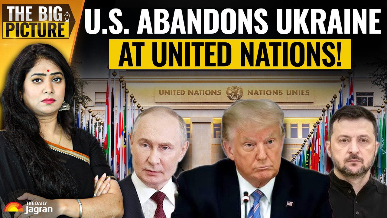 US abandons Ukraine at the UN! Huge win for Russia! Trump chooses Putin ...