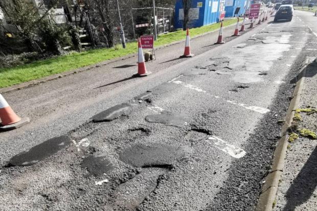 Swindon major roads among England’s best maintained despite pothole ...