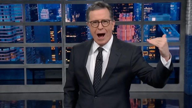 Stephen Colbert taunts Trump over State of the Union ratings after his ...
