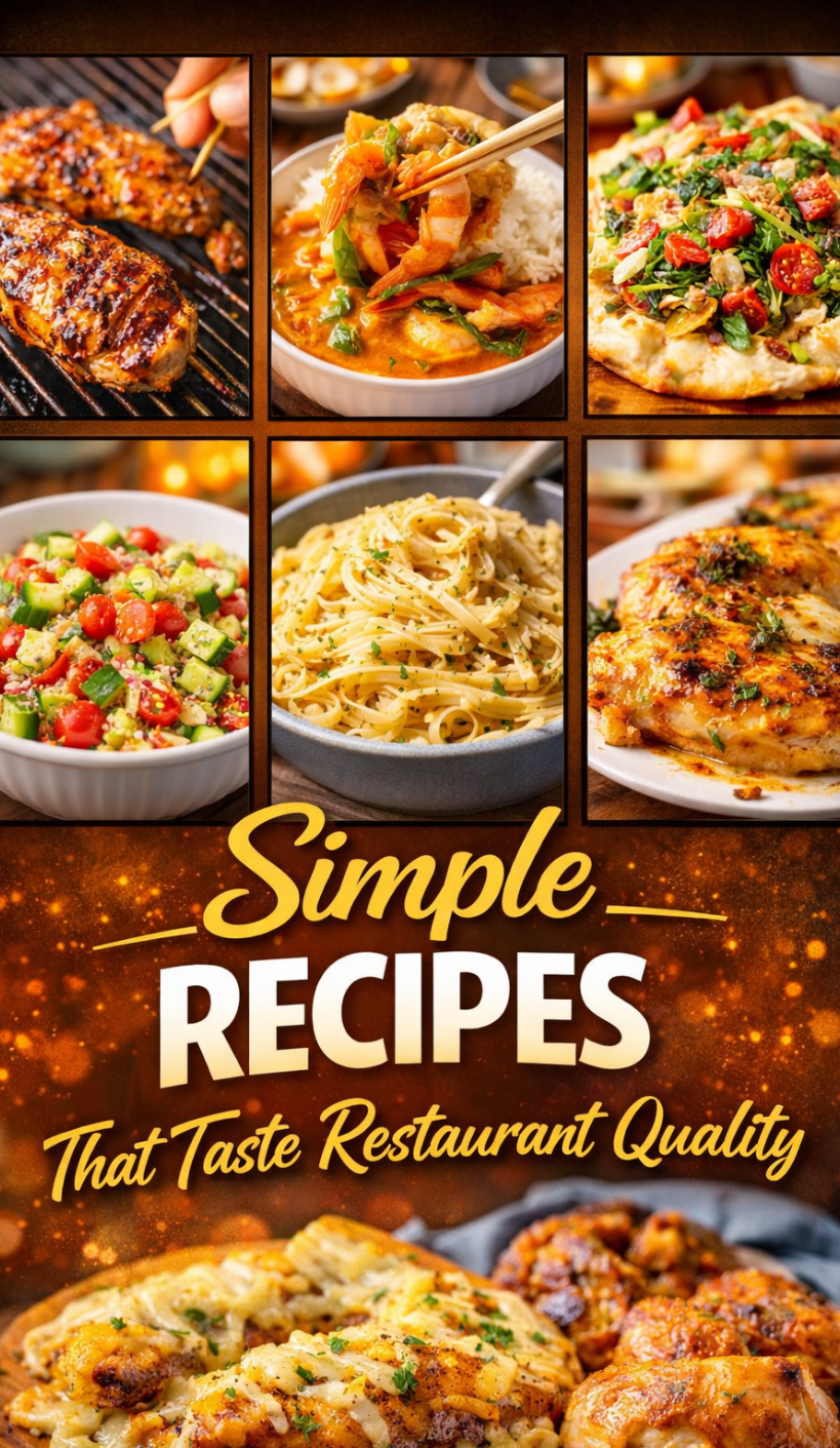 Simple recipes that taste restaurant quality