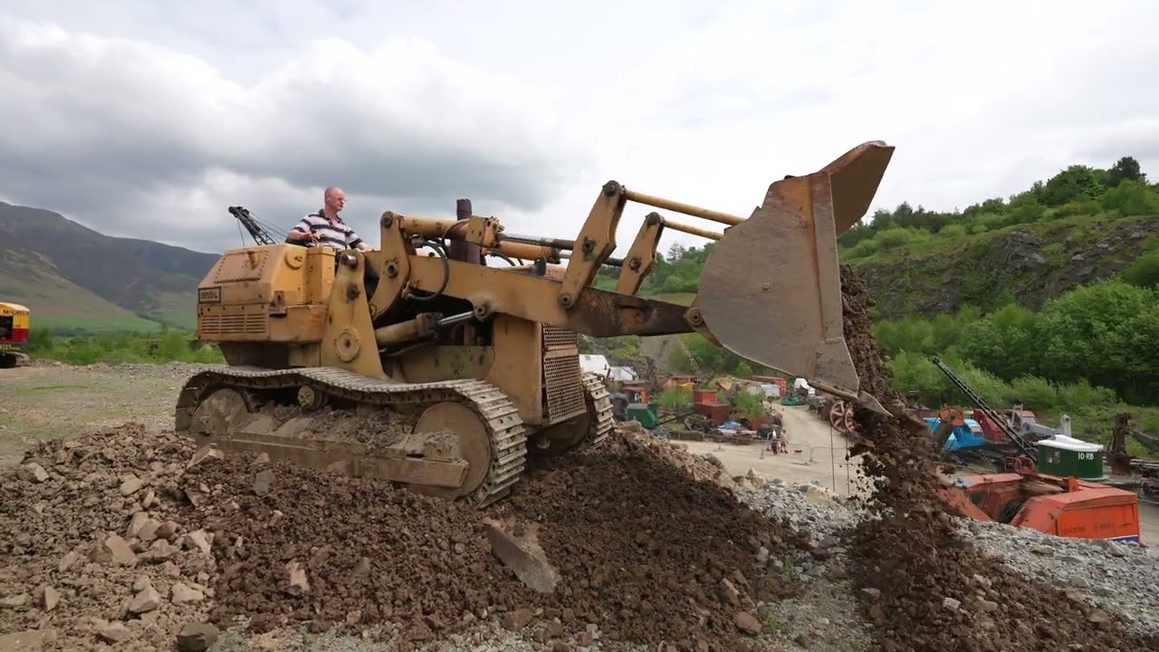 Vintage mining machines back in action