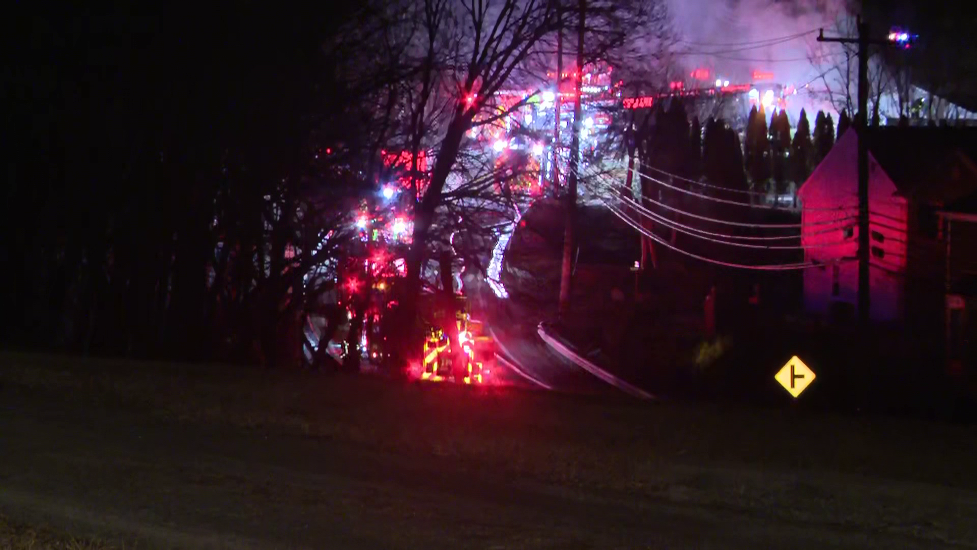 Fire breaks out in Ohio Township home