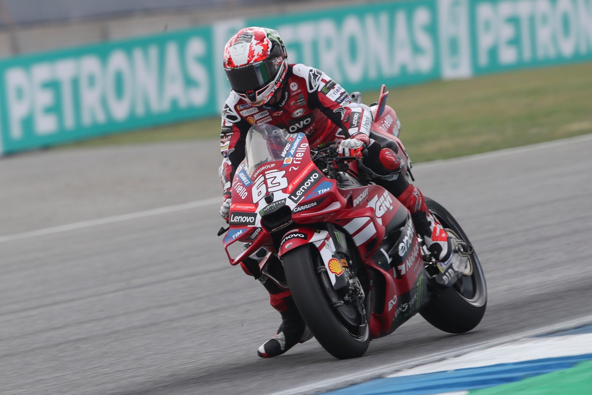 MotoGP | Bagnaia in Q1 fa mea culpa: "Ho fatto casino io, ho avuto ...