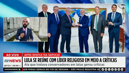 Lula se reúne com líder religioso em meio a críticas por desfile de escola de samba