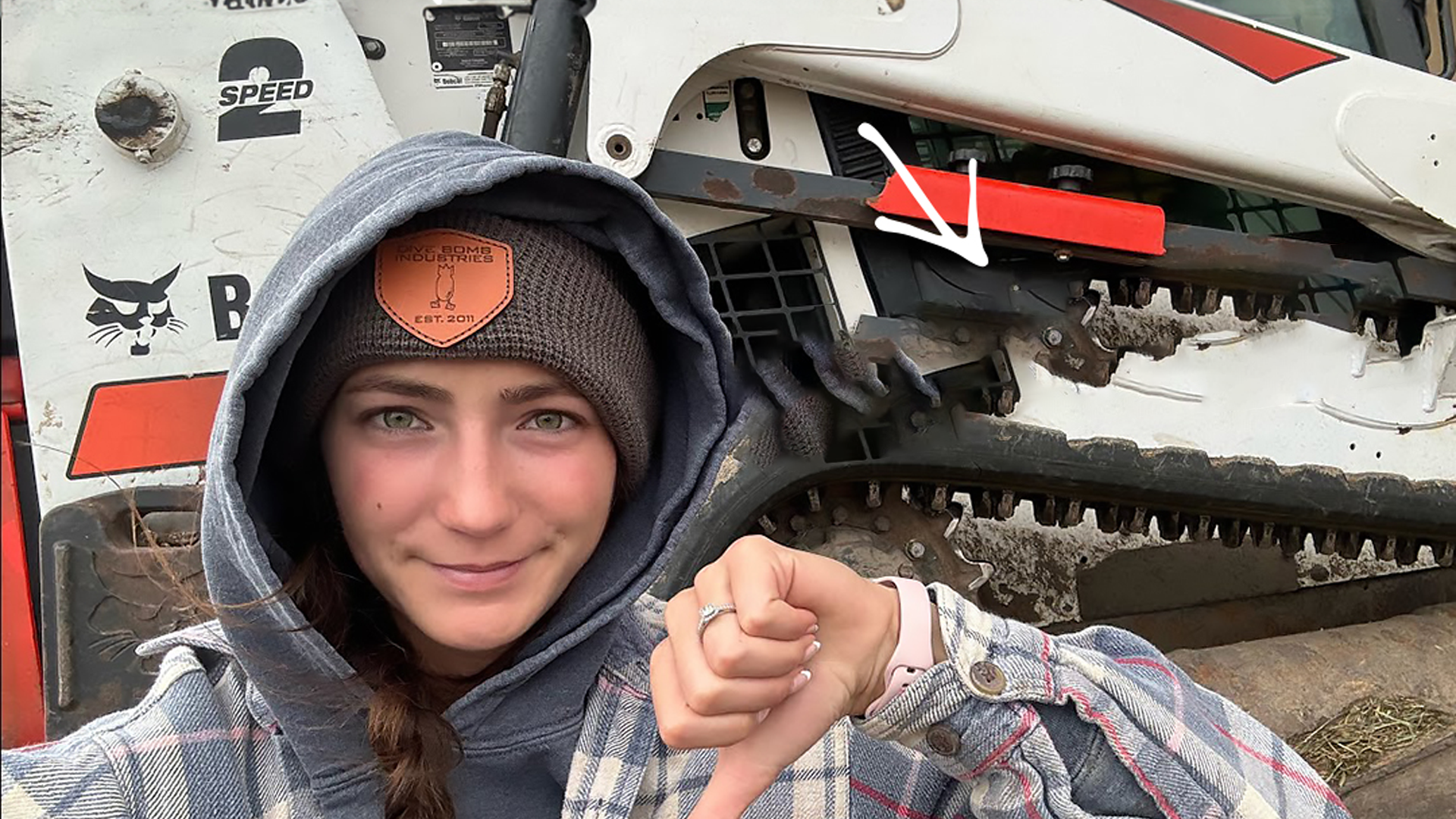Real farmer fix for skid steer issues