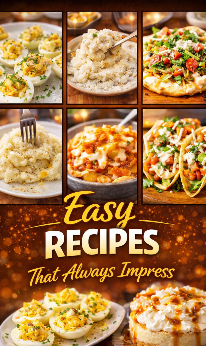 Easy recipes that always impress