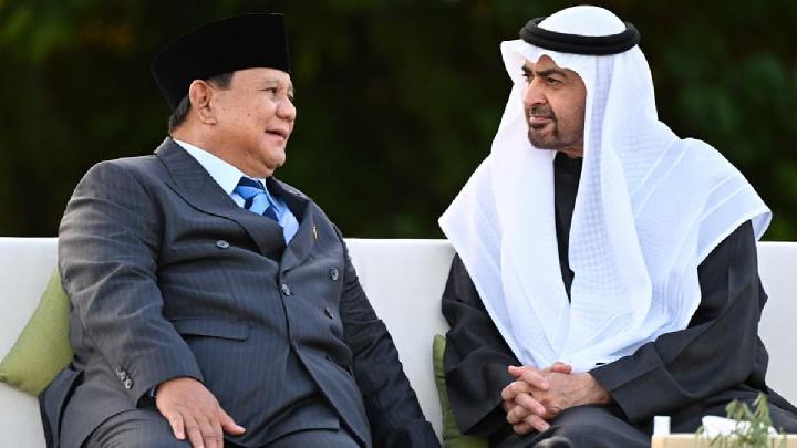 Pertemuan Presiden Prabowo dengan Presiden UEA Mohammed bin Zayed Al Nahyan