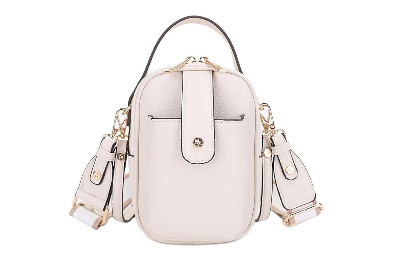 Mali+Lili Gail Vegan Leather Multi Compartment Crossbody Bag