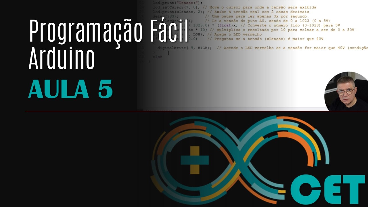 Programação muito fácil em Arduino: aula 5