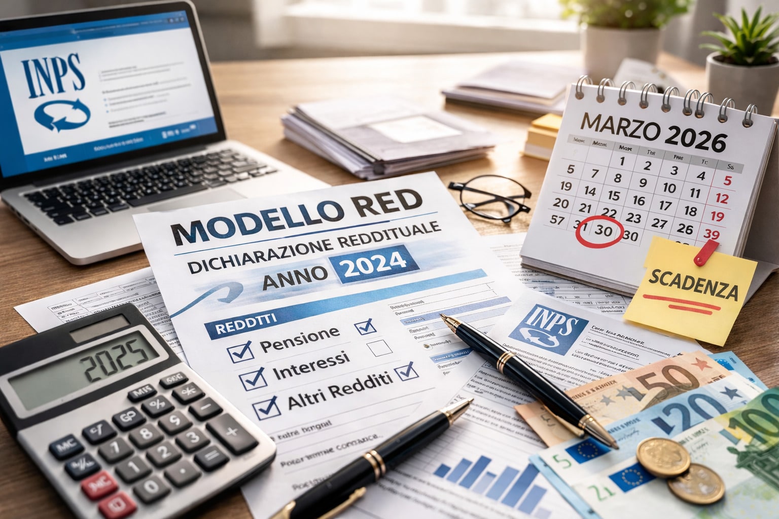 Proroga INPS: modello RED 2025 e 2024, nuova scadenza e pensionati ...