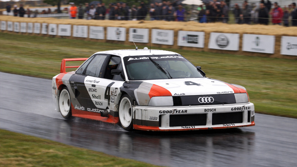 Audi Quattro GTO full throttle