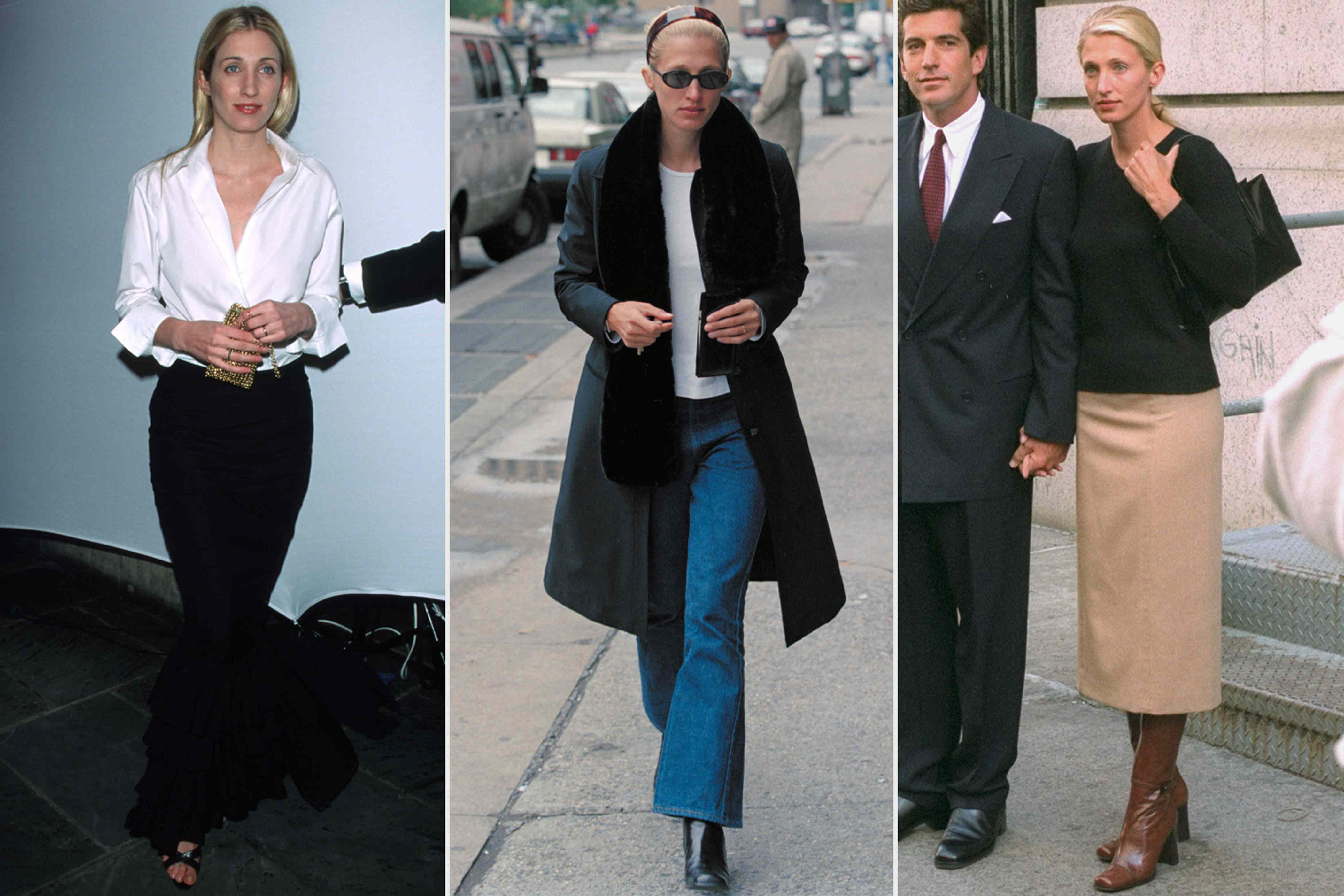 The Carolyn Bessette Kennedy '90s minimalist look is always in style ...