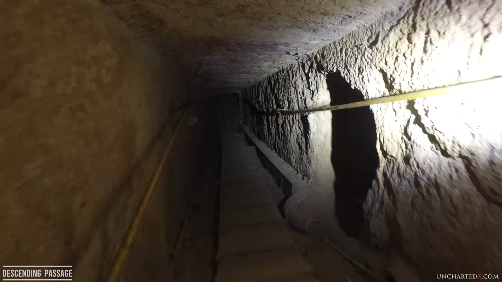 Secret underground structure beneath the pyramids