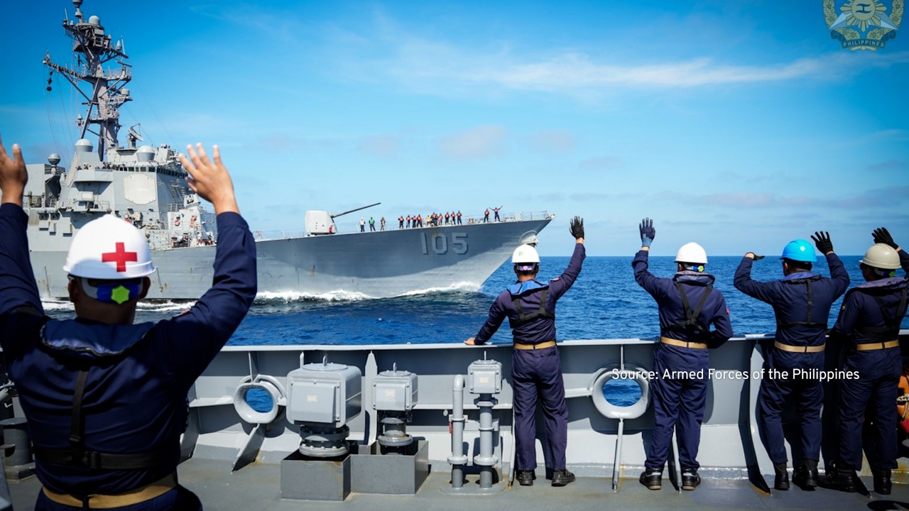 US, Philippines, Japan hold joint military drills in South China Sea