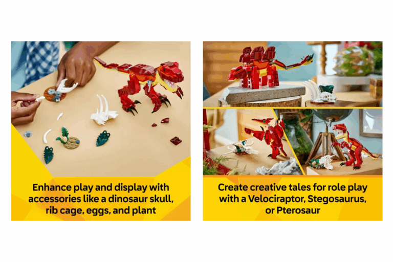 £20 LEGO 3-in-1 dinosaur set at Argos promises endless fun – it's ...
