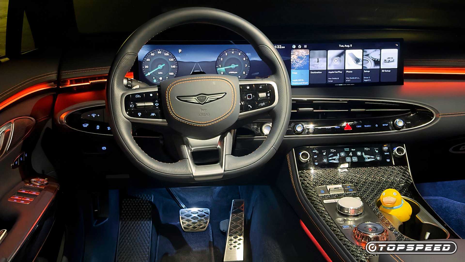 2026 Genesis GV70 3.5T Sport Prestige AWD Tech Driver View