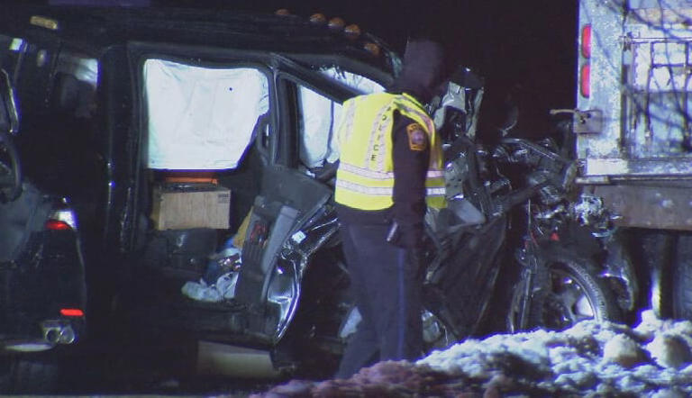 Police investigating fiery 3-vehicle wreck involving dump truck hauling ...
