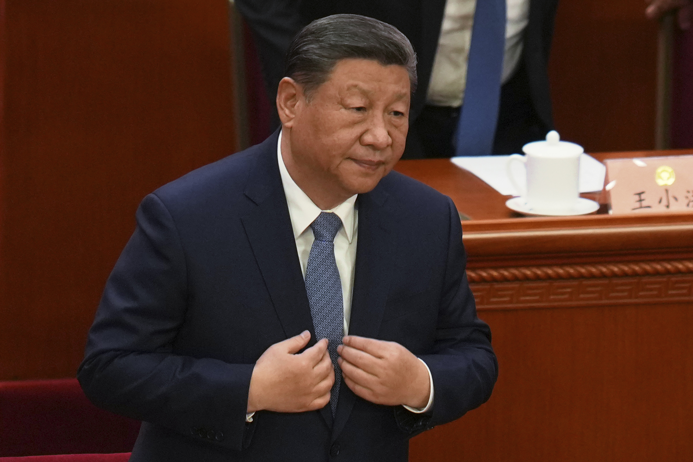 China purges nine military officials ahead of key meeting for Xi<br>