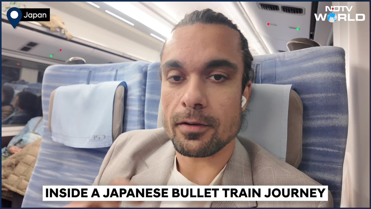 Japan bullet train | Inside Japan's high-speed train and station system