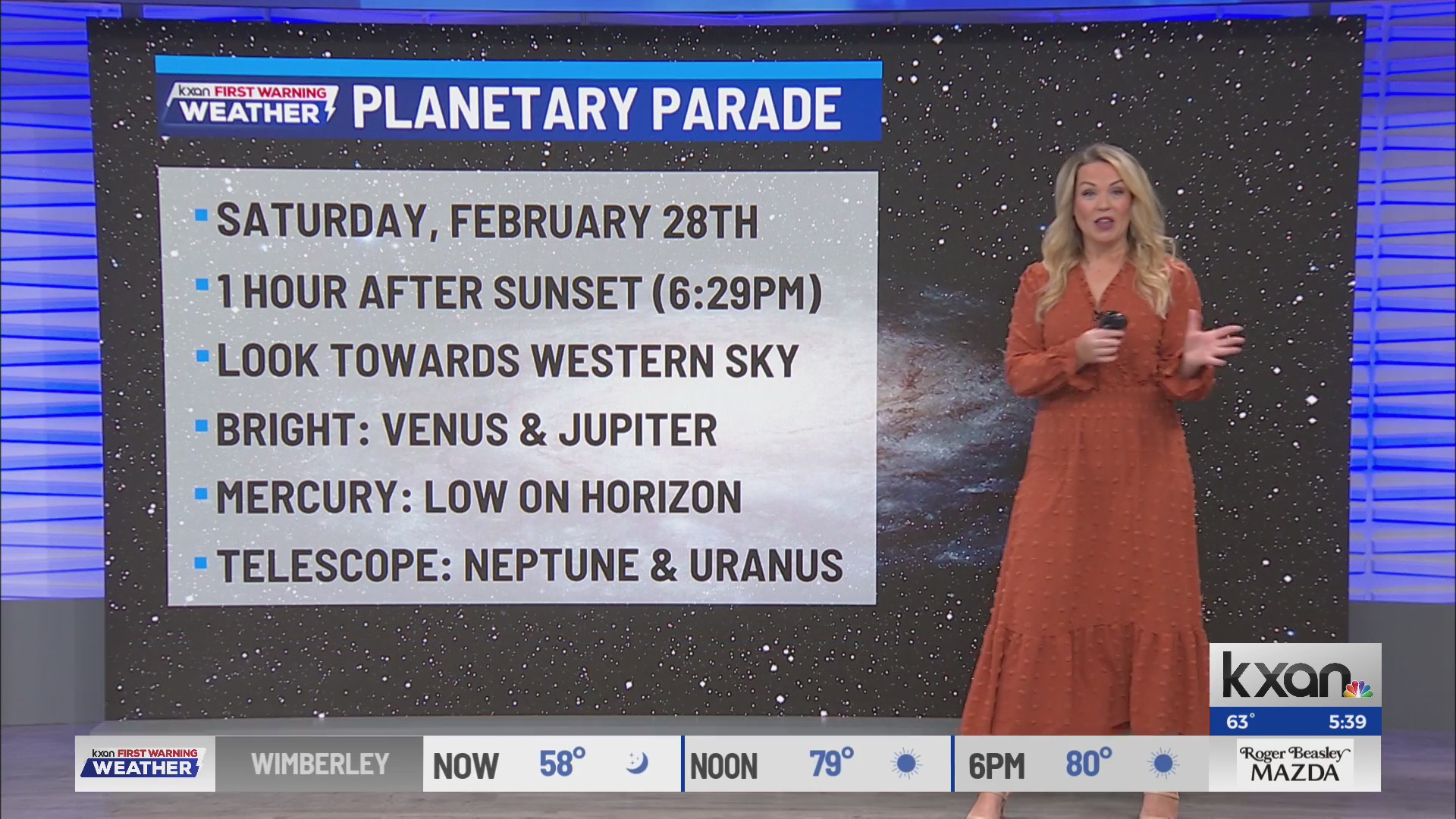 6 planets in the evening sky this weekend