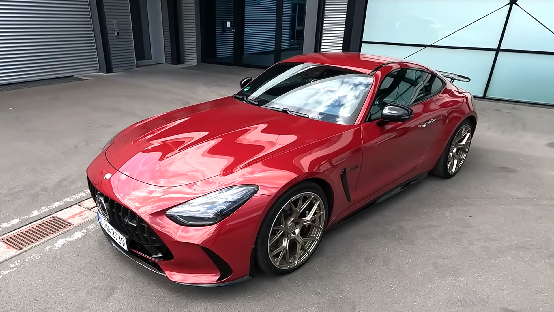 Review and test drive of the Mercedes AMG GT63 coupe