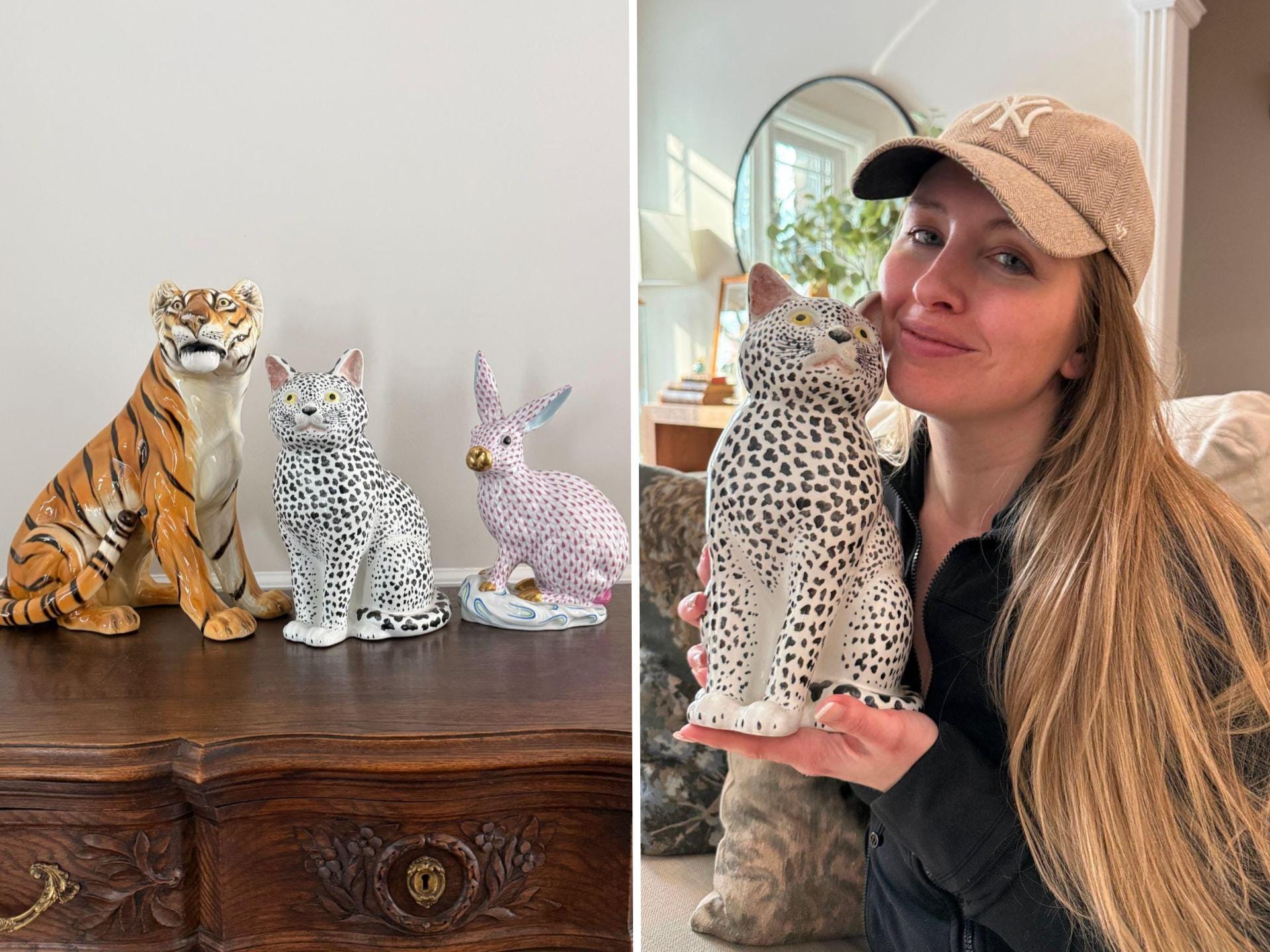 A woman spent $25 on a quirky cat statue at an estate sale. It turned ...