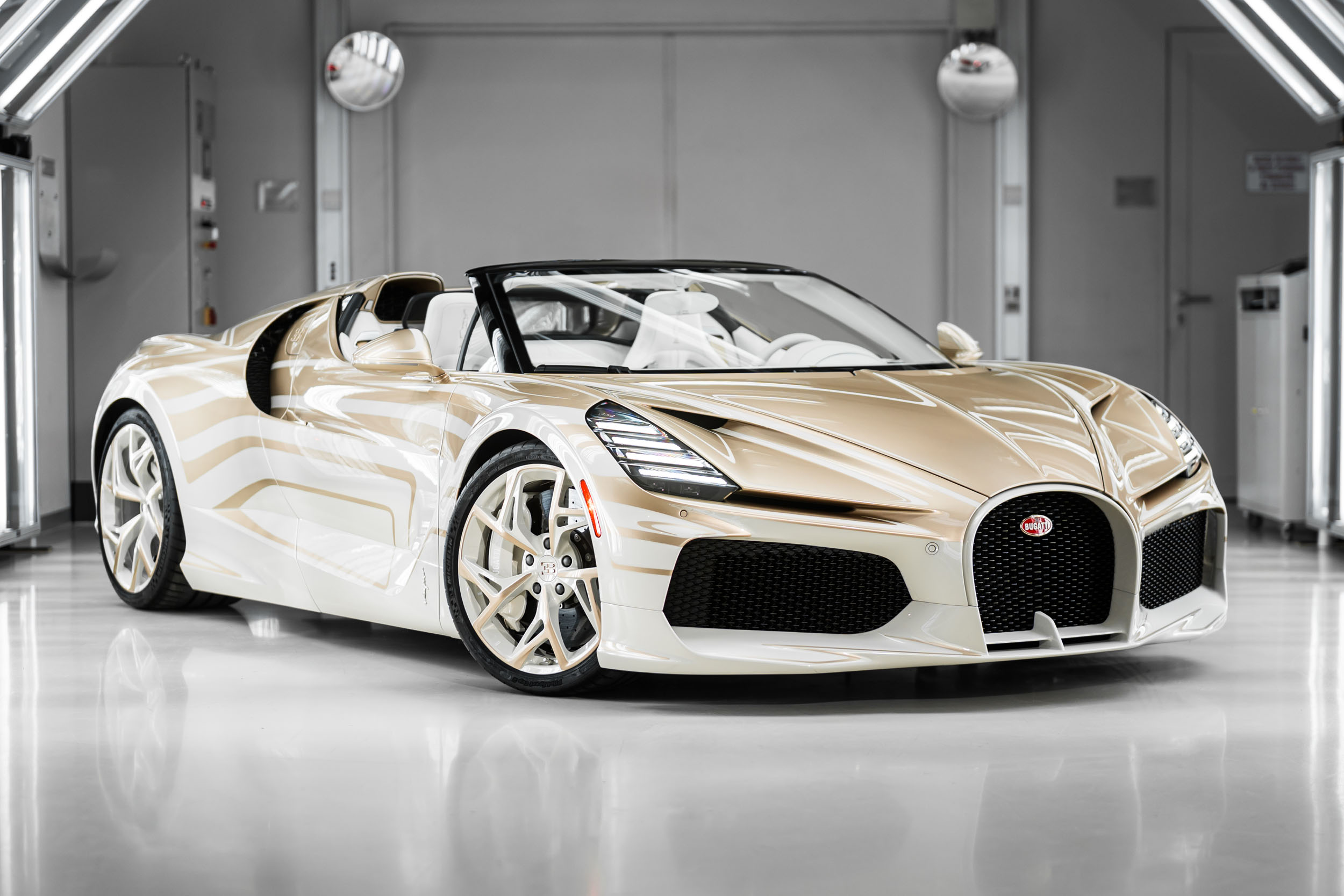 Bugatti W16 Mistral la perle rare blurs the line between cars and art