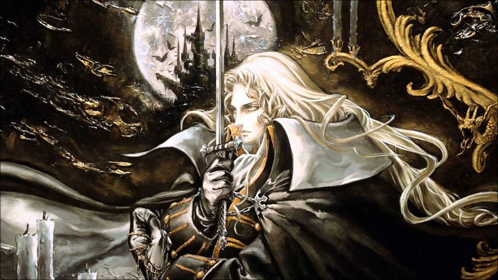 Alucard in Castlevania: Symphony of the Night on PS1
