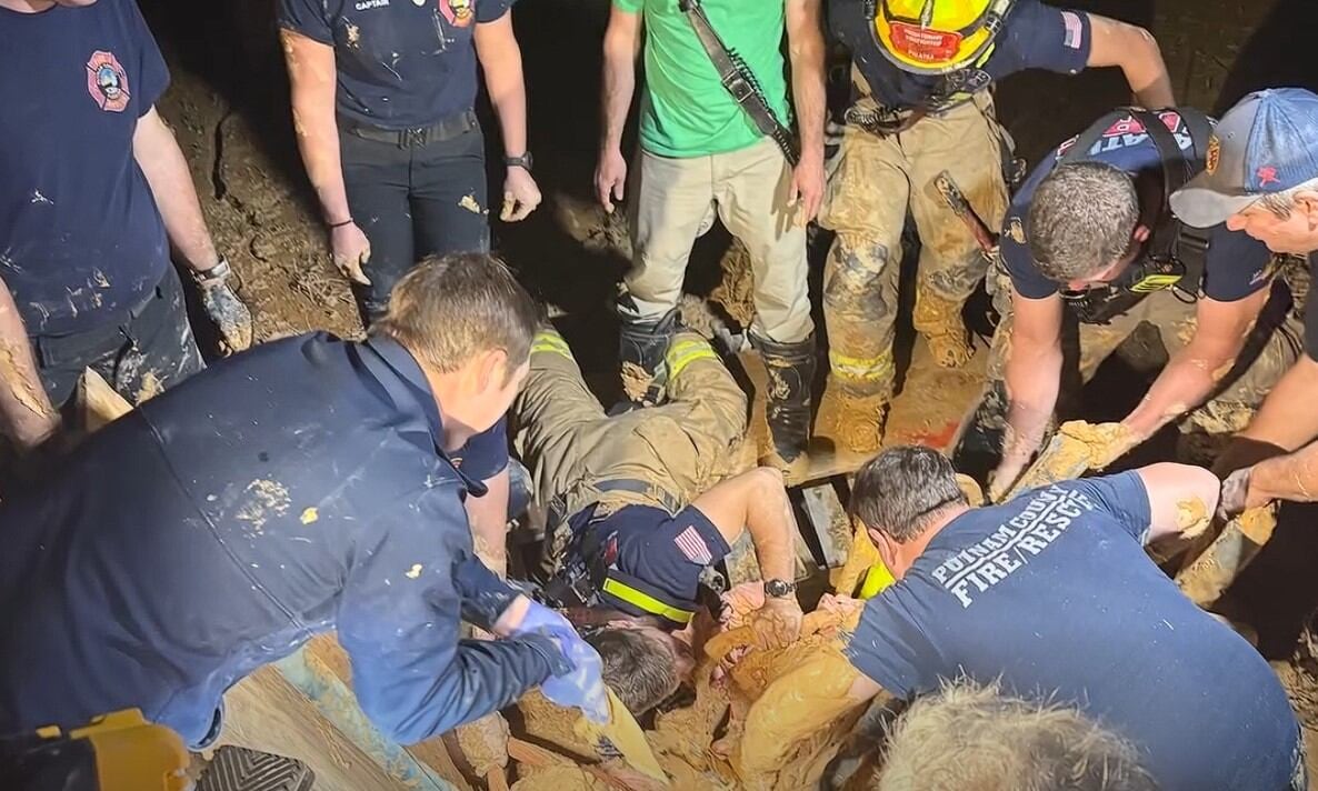 Watch: Team rescues missing Putnam County man found shoulder deep in ...