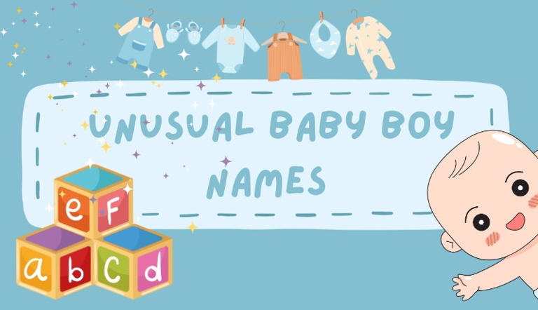 200 unique baby boy names (rare finds with meanings & origins)