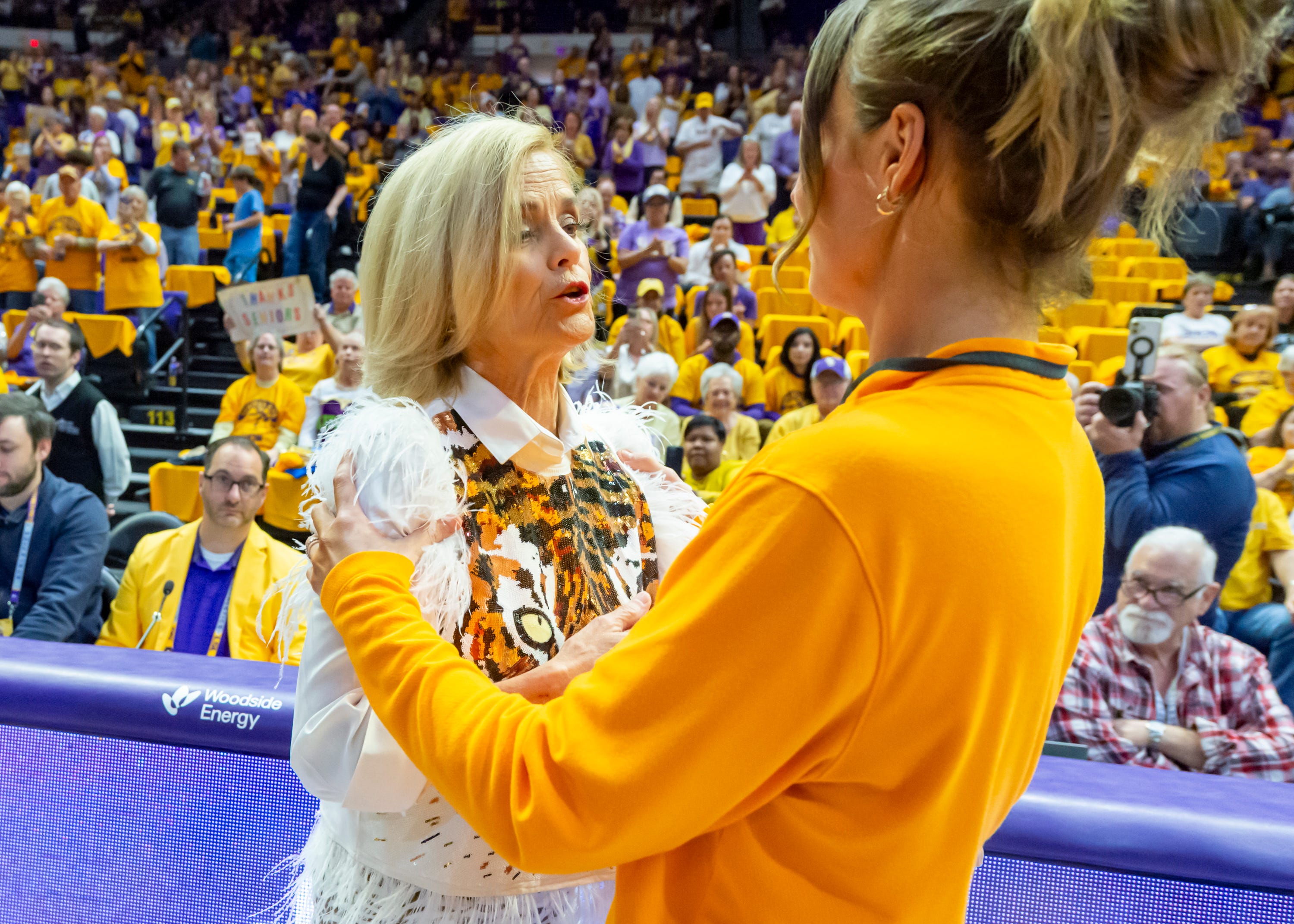 What channel is LSU women's basketball vs Oklahoma on today?