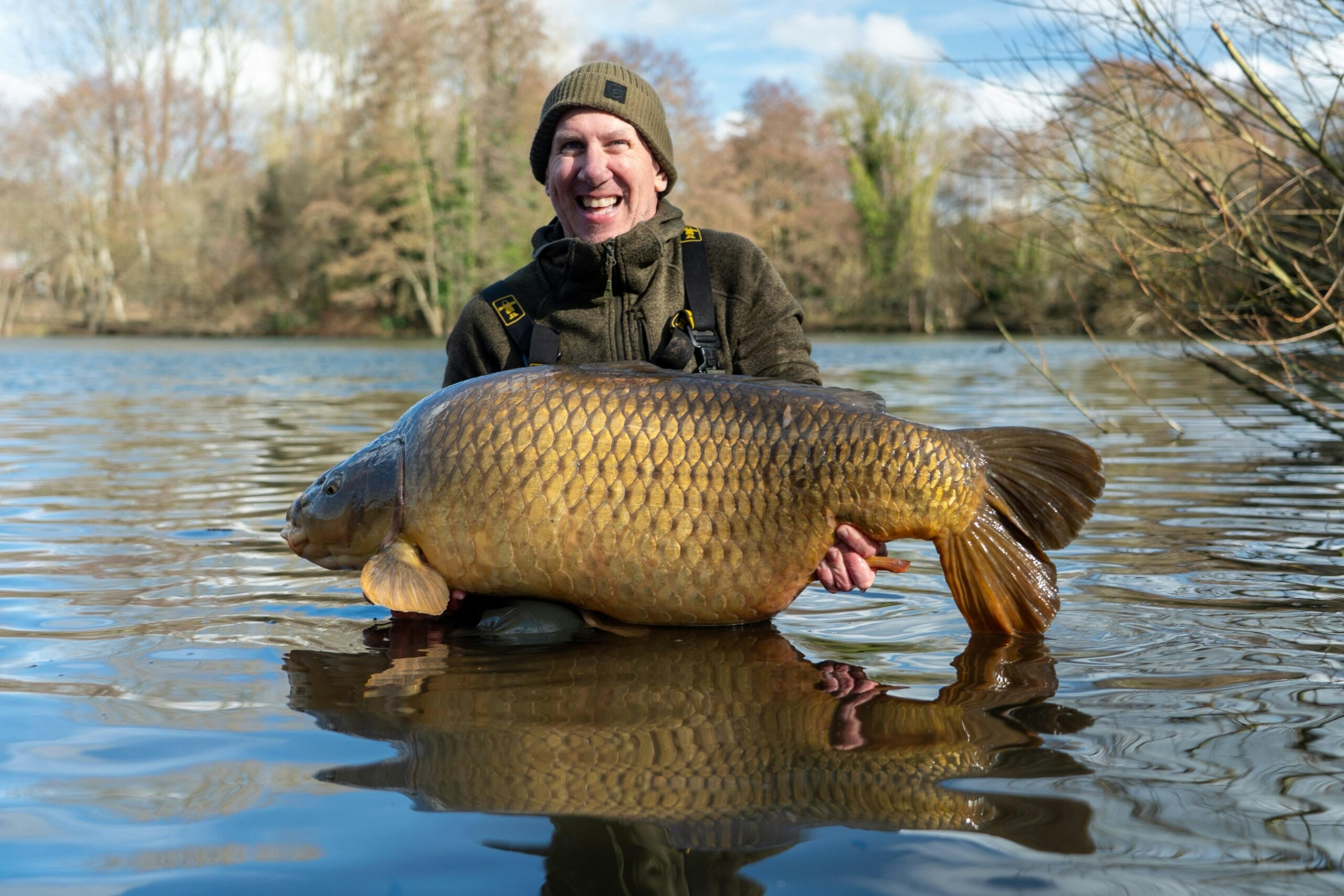 The UK’s biggest common carp banked