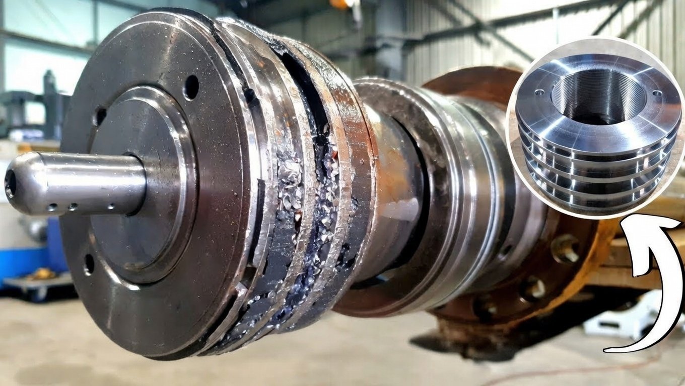 New piston in the works for hydraulic cylinder