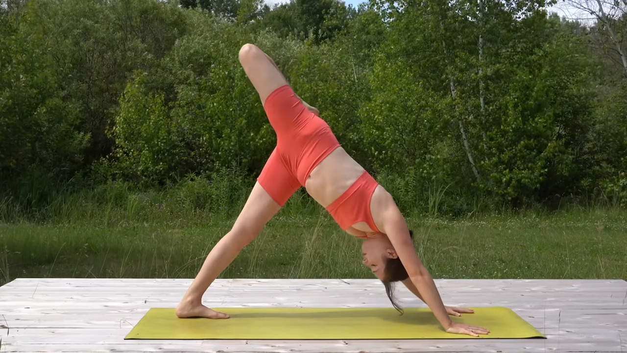 Full-body vinyasa yoga flow in 30 minutes
