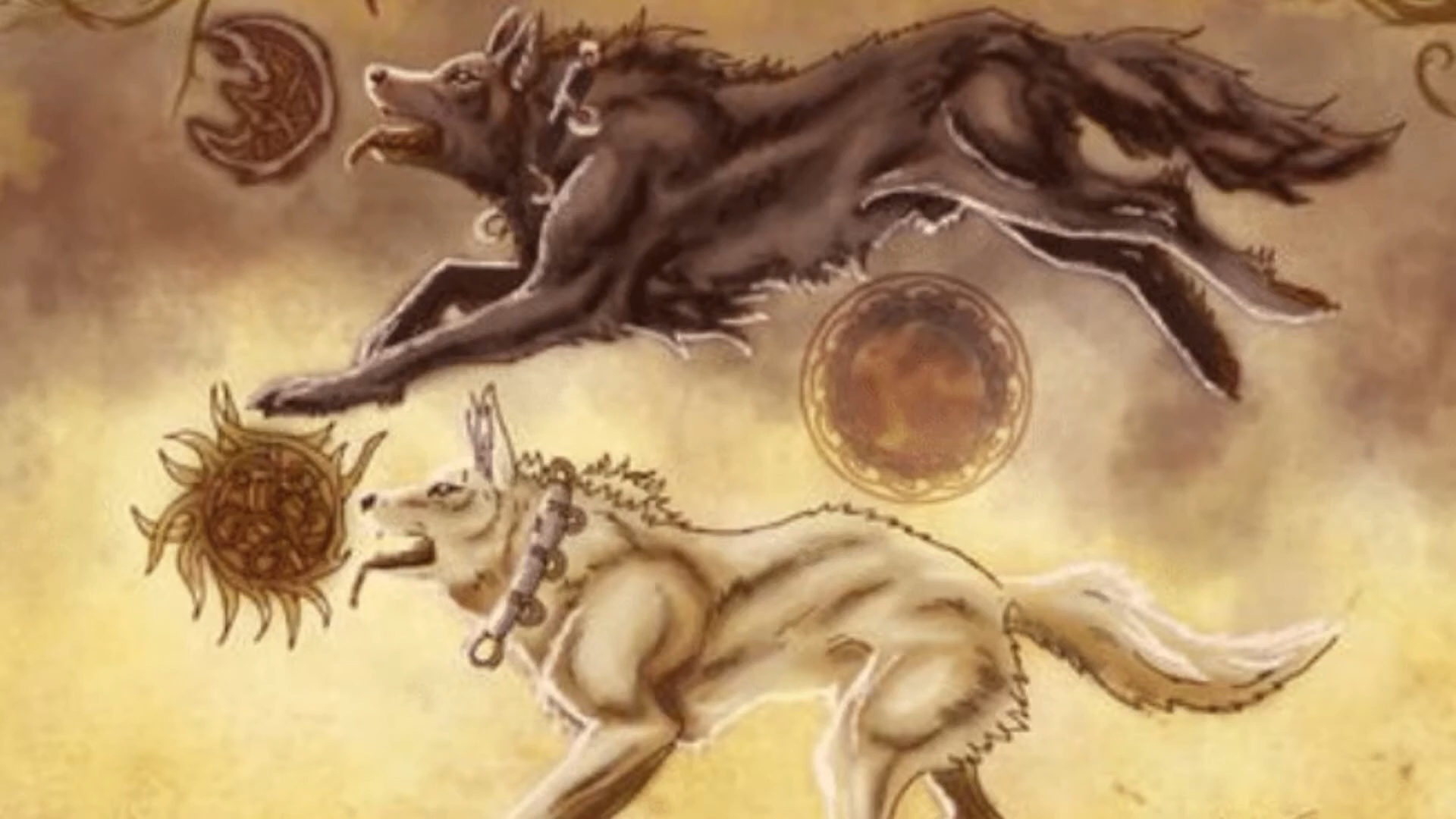 The great eclipse of Ragnarök: The ancient wolves who will devour the ...