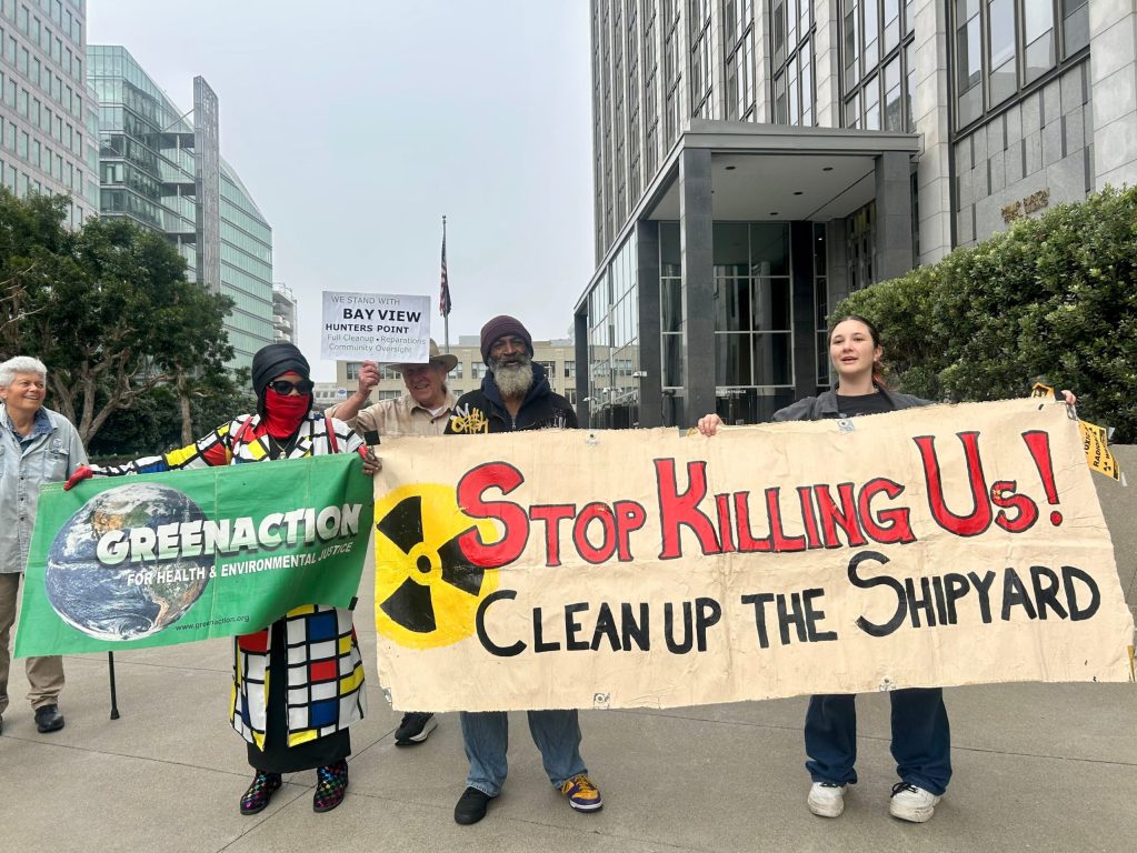Residents, environmental activists rally as judge weighs Hunters Point ...