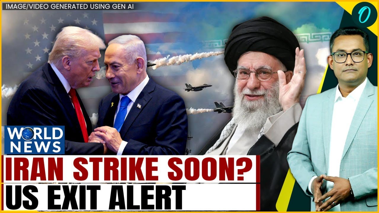 Iran war countdown begins? US exit order, strike briefing and CIA spy ...