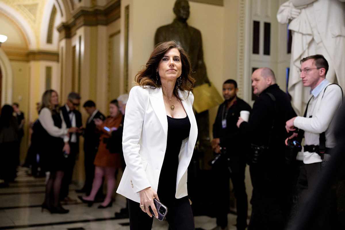 Rep. Nancy Mace (R-SC) walks off the House floor before a vote on the Republican budget plan at the U.S. Capitol on April 10, 2025 in Washington, DC. U.S. Speaker of the House Mike Johnson (R-LA) said that U.S. President Donald Trump didn't get involved in getting support from fiscally conservative Republican members who were against the plan. (Photo by Andrew Harnik/Getty Images)