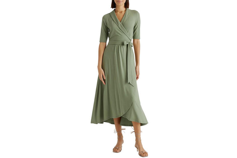 jersey long sleeve dress Amari Jersey Long Sleeve Dress – Augusta Twenty main image 1