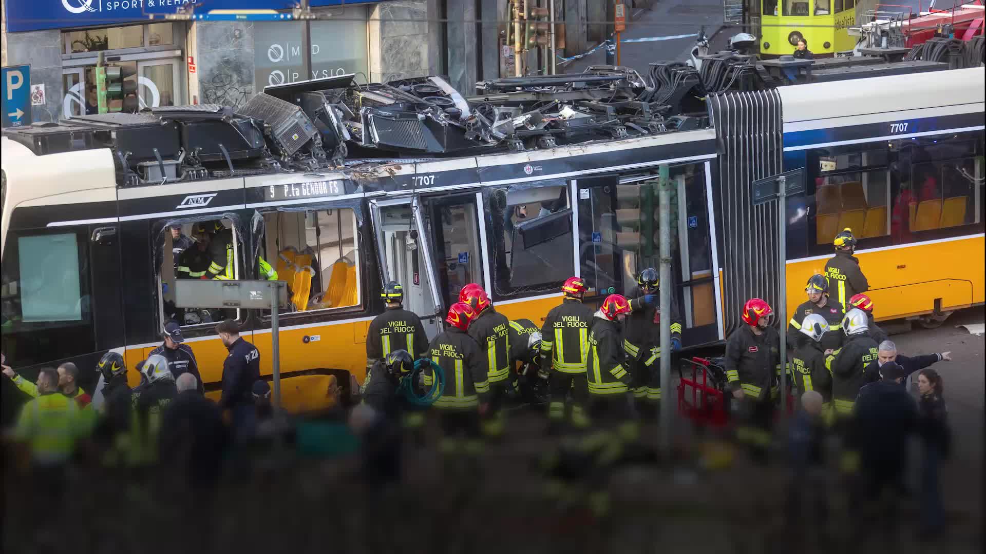 Two dead and dozens injured after tram derails in Milan