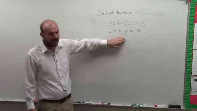 Substitution method algebra 1: Step-by-step guide to solving systems