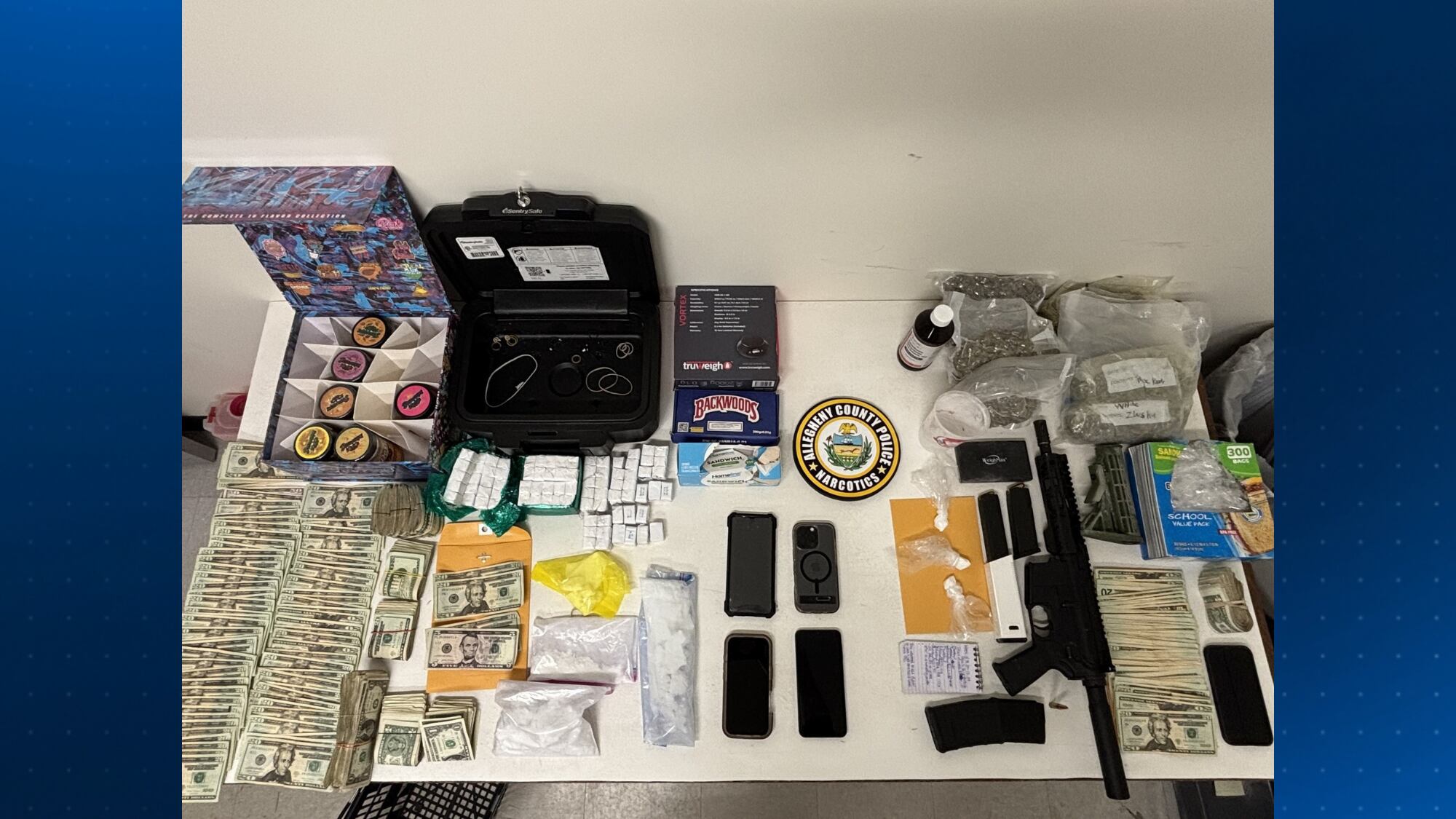 Police seize drugs, stolen gun from Penn Hills home; 2 people in custody