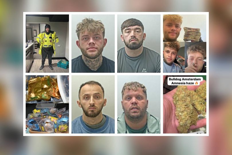 Drug gang ran 'Amazon-style' cannabis warehouse using police disguises