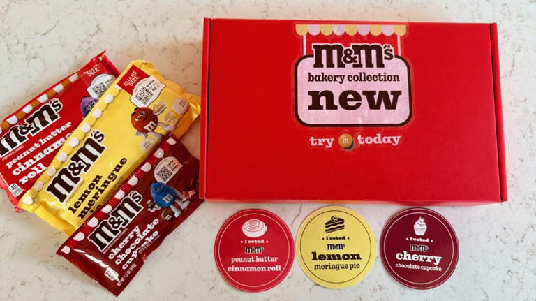 I tried M&Ms new bakery-inspired flavor candidates and there's one ...