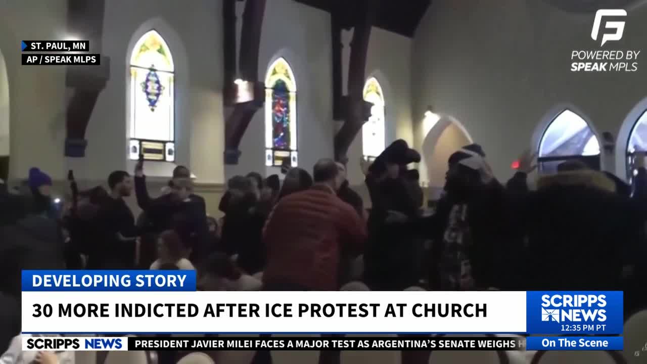 30 more people indicted after ICE protest in Minnesota church