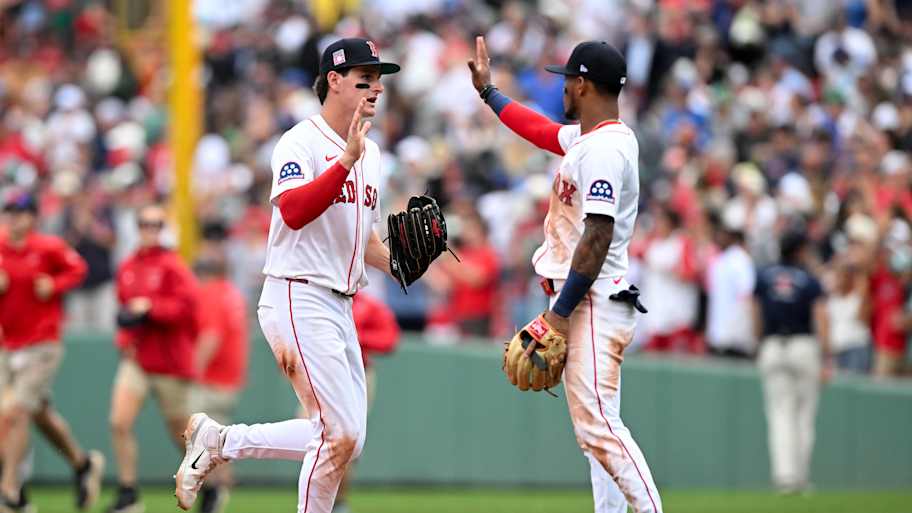 Scary Roman Anthony-Ceddanne Rafaela collision had Red Sox fans on edge