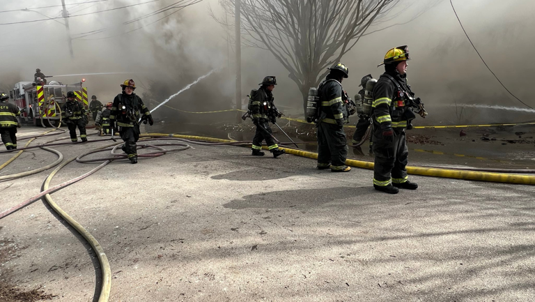 Fire crews respond to house explosion in Cleveland, multiple homes impacted