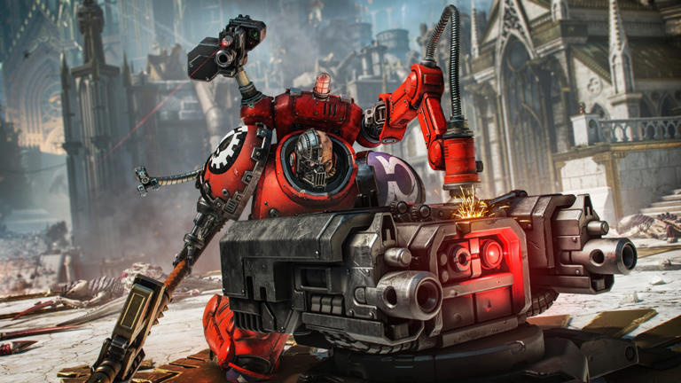 Space Marine 2 adds a new free class, the Techmarine—an engineer with ...