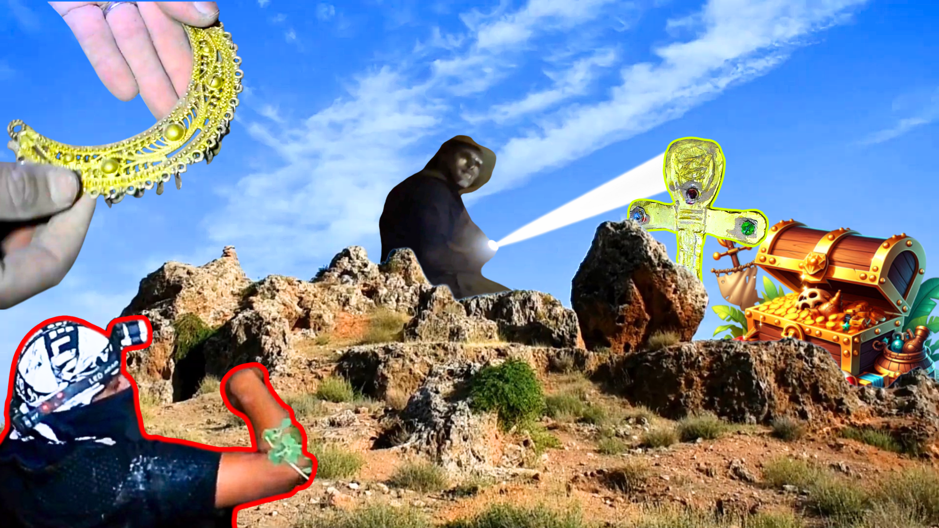 Treasure or trap! Finding ancient gold in a hidden cave!